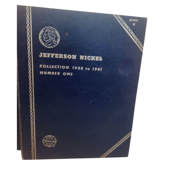 Whitman Coin Album Set Roosevelt Dime Jefferson Nickel & Lincoln Cent Collection - Picture 4 of 12